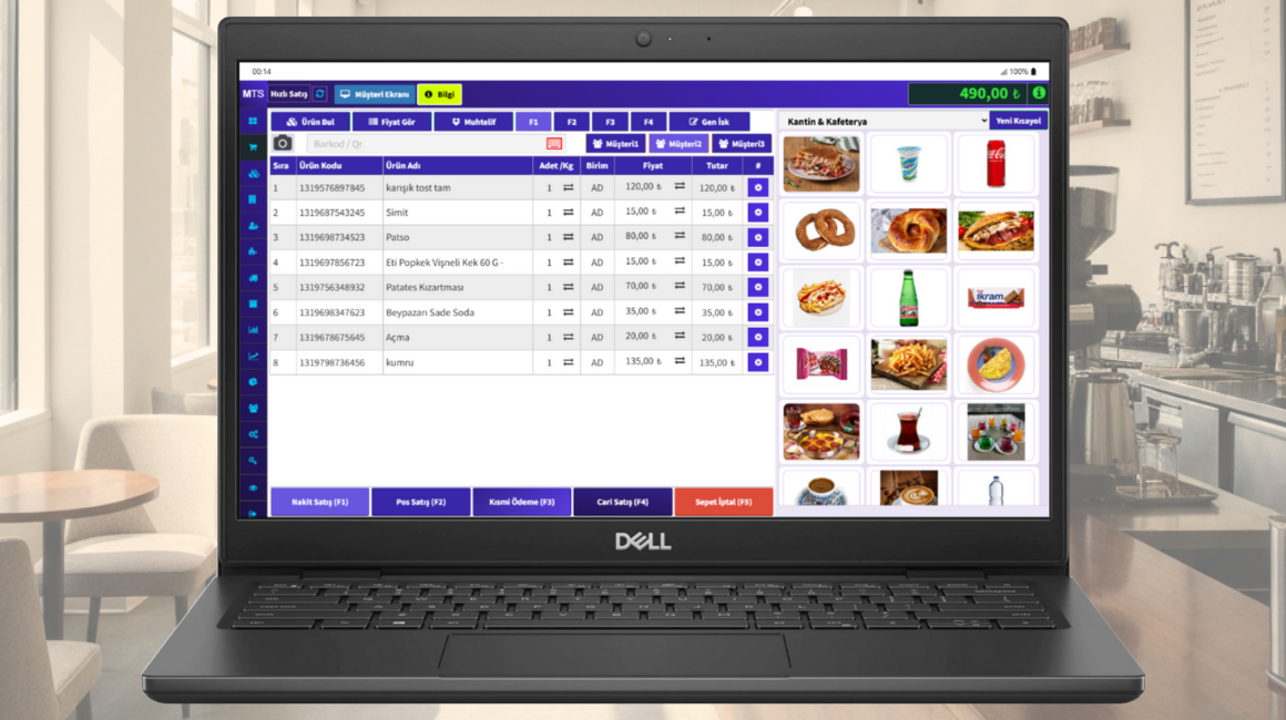 Kantin satış sistemi