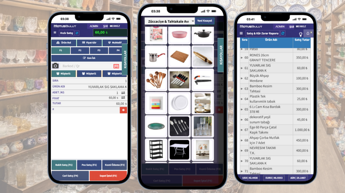 Züccaciye Tahtakale barkod sistemi